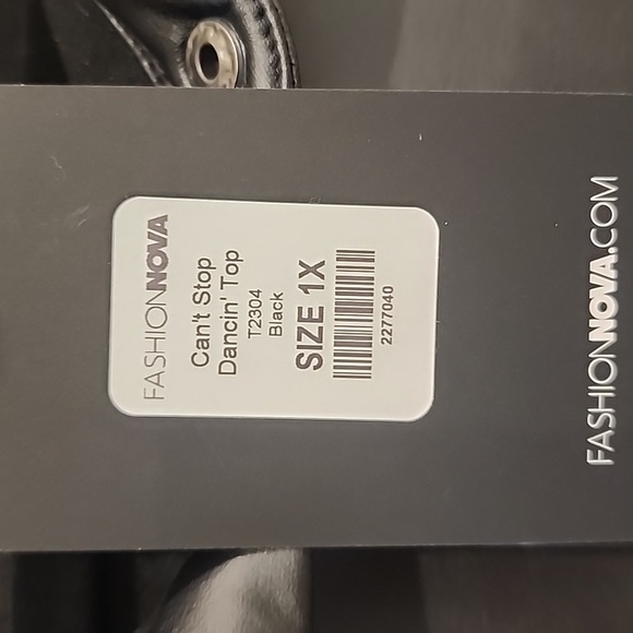 NWT faux leather shirt - Picture 4 of 6